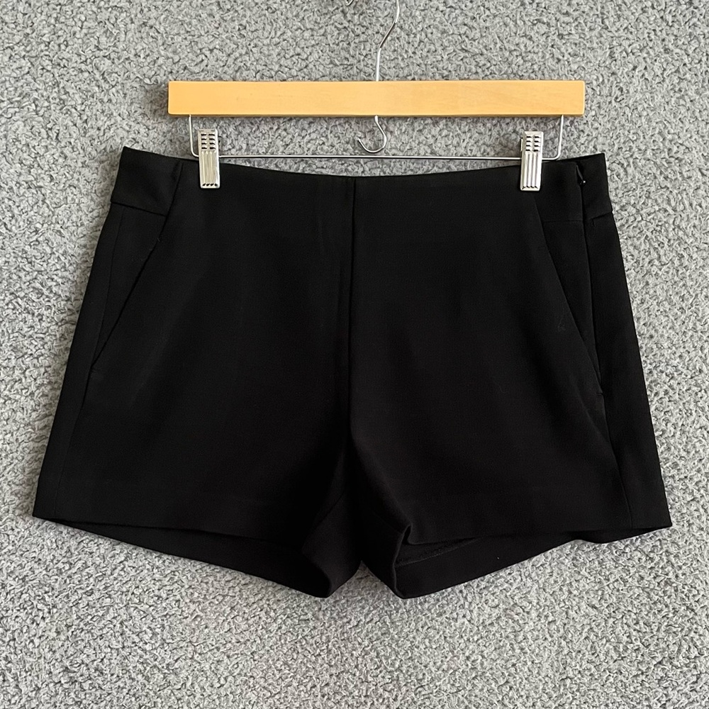 Banana Republic Women Shorts Black Sz 8